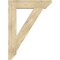 Ekena Millwork Traditional Slat Rough Sawn Bracket, Douglas Fir, 6"W x 32"D x 44"H BKT06X32X44TRA06RDF - alternate 3